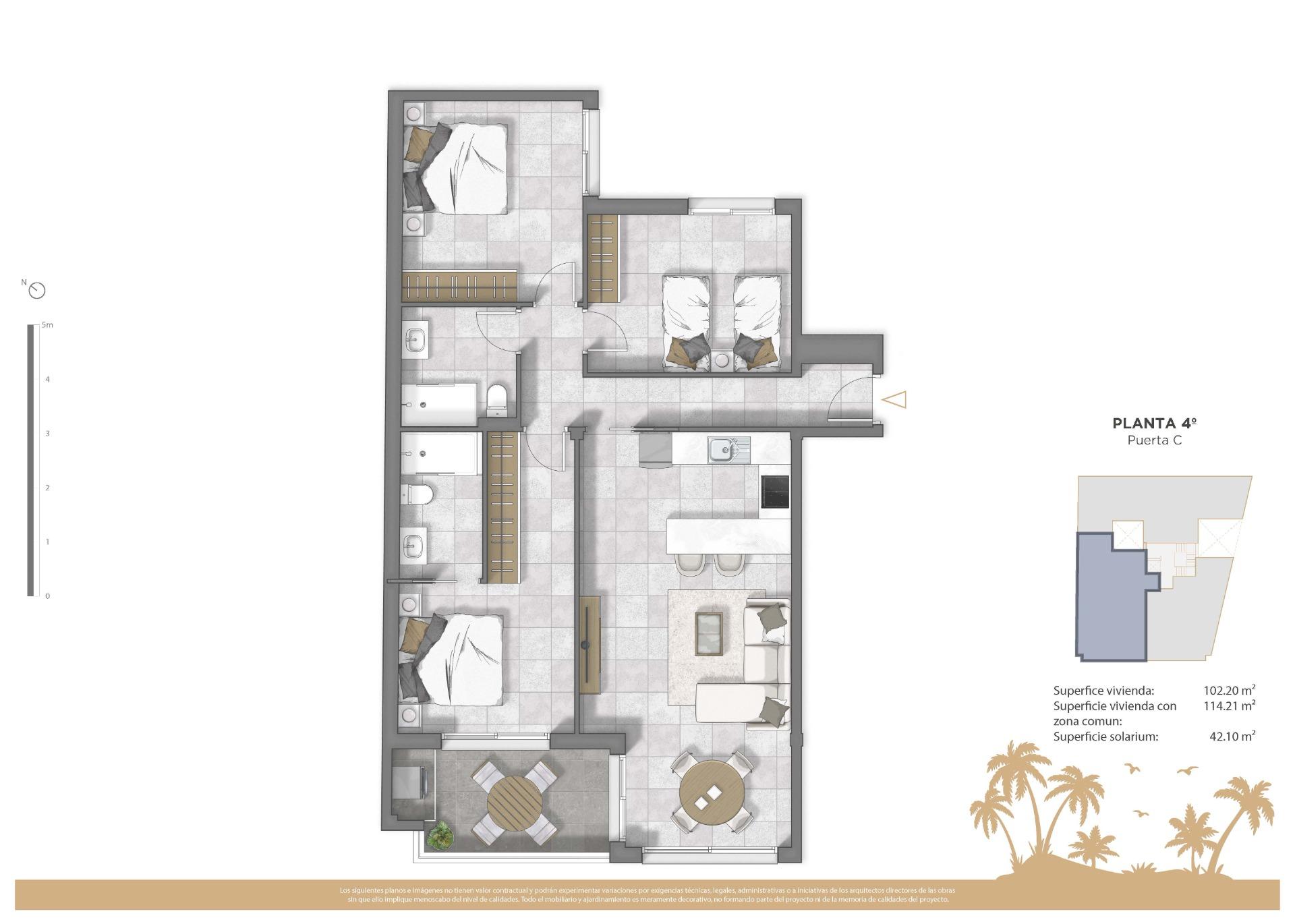 Penthouse for sale in Guardamar Del Segura, Alicante, Spain