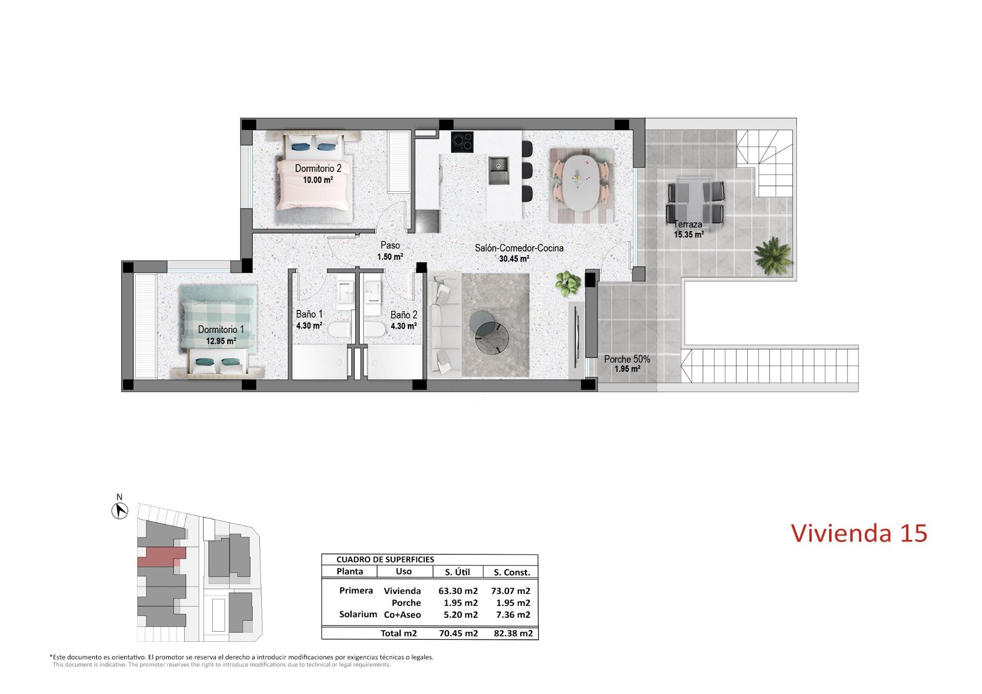 Bungalow for sale in Pilar De La Horadada, Alicante, Spain