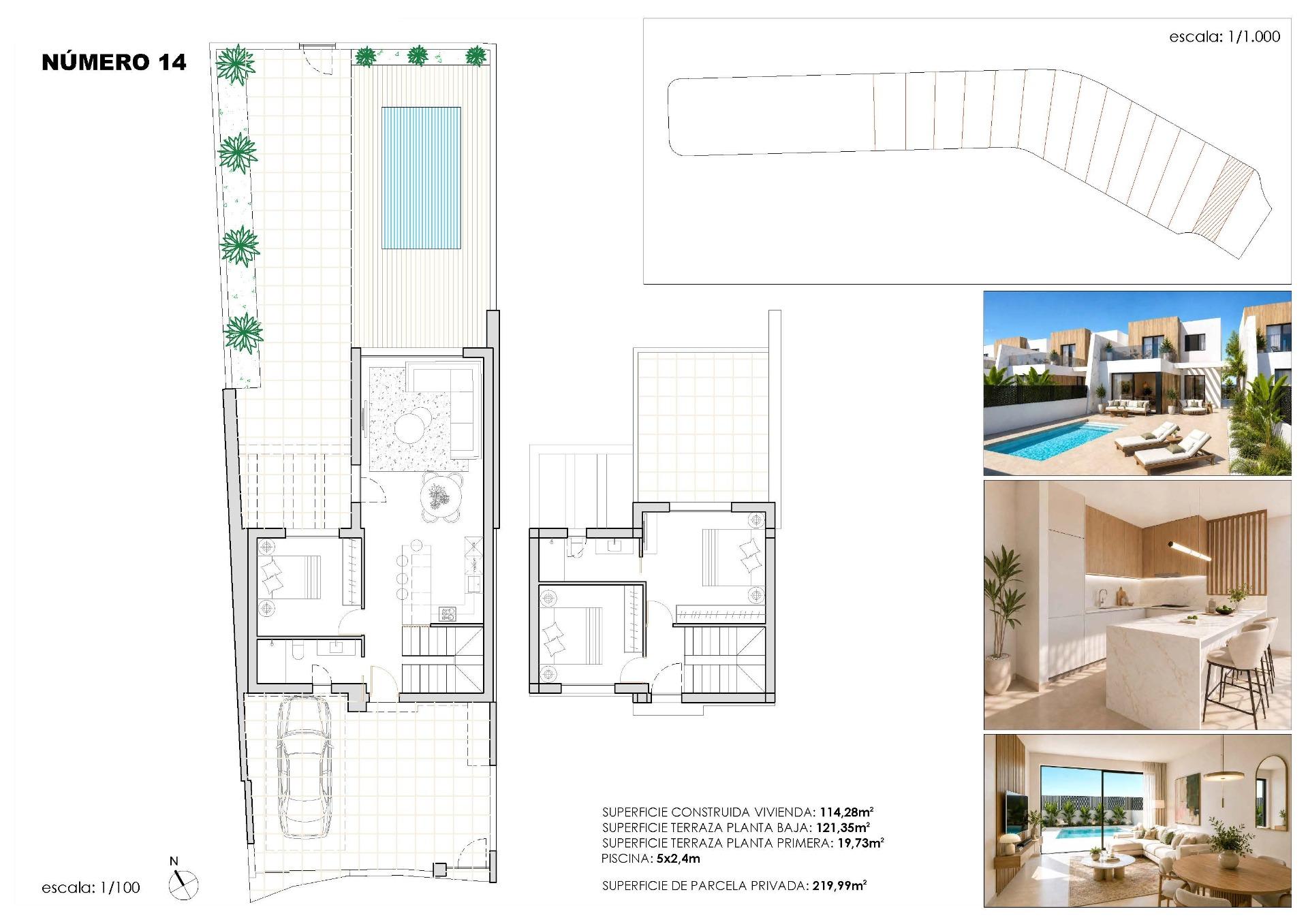 Town House for sale in Torre Pacheco, Murcia, Spain