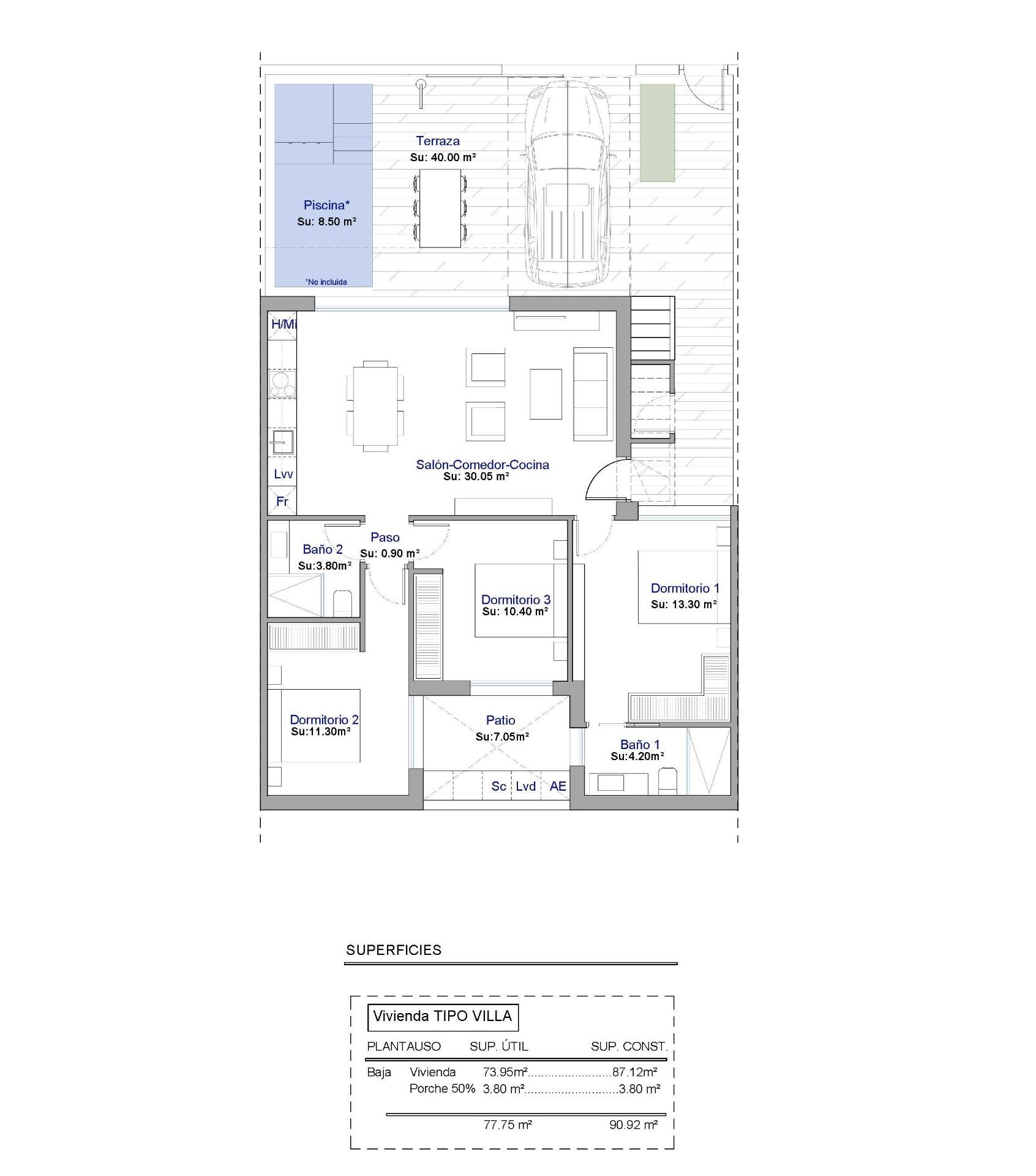 Town House for sale in Alhama De Murcia, Murcia, Spain