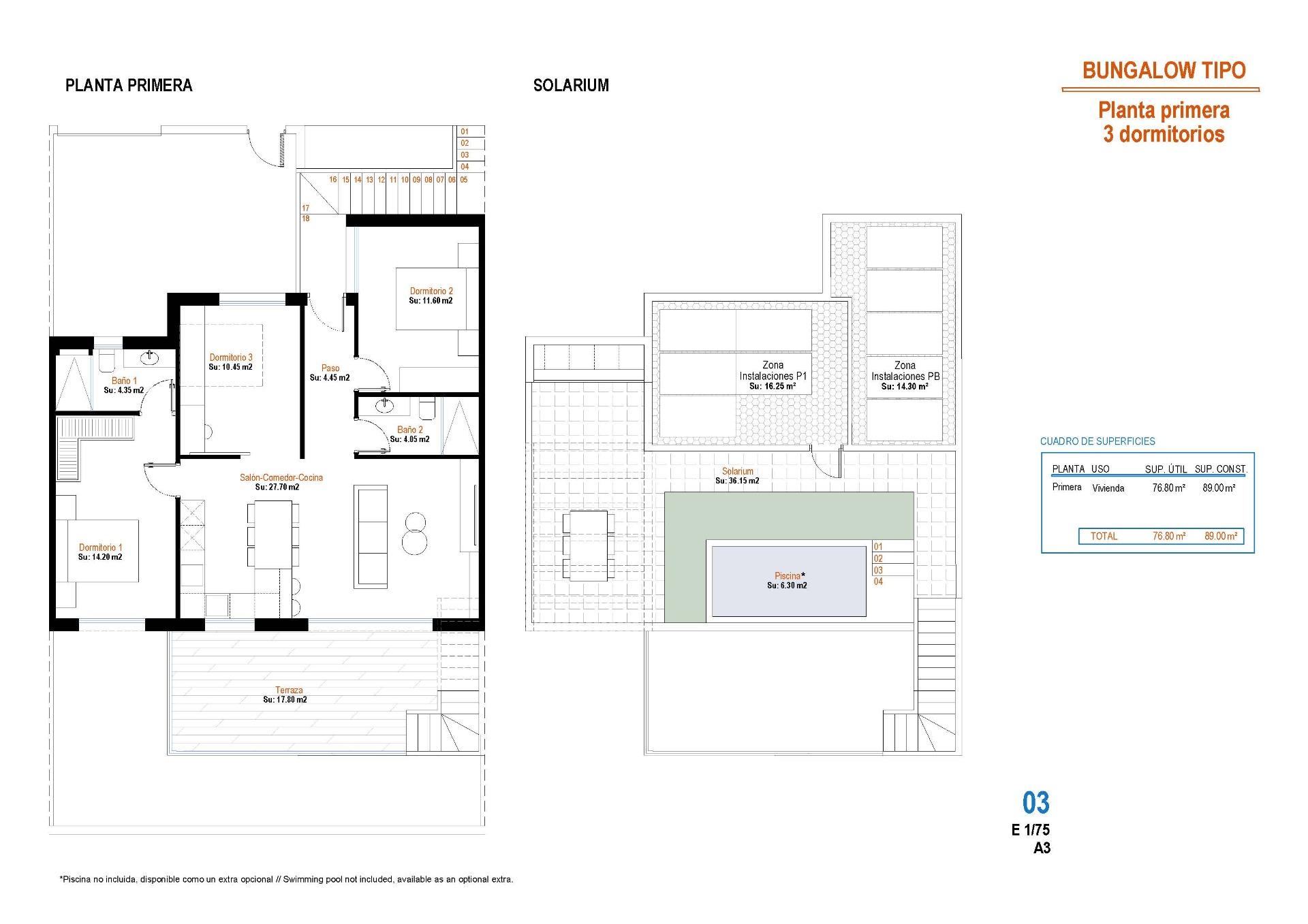 Bungalow for sale in Alhama De Murcia, Murcia, Spain