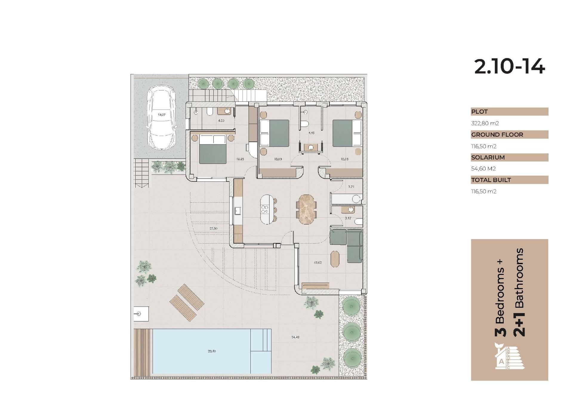 Villa for sale in Algorfa, Alicante, Spain