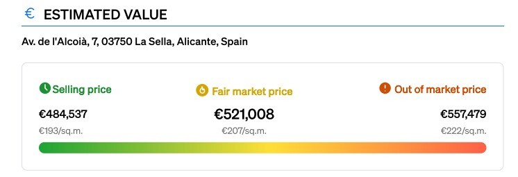 Finca for sale in La Sella Golf, Alicante, Spain