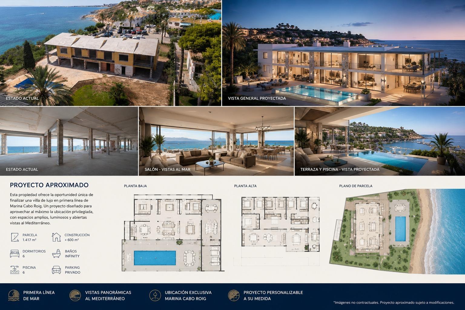 Villa for sale in Cabo Roig, Alicante, Spain