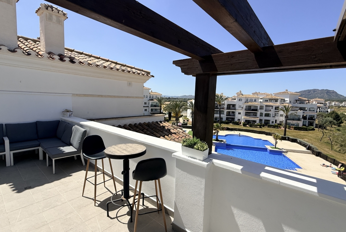 Apartment for sale in Hacienda Riquelme Golf Resort, Murcia, Spain